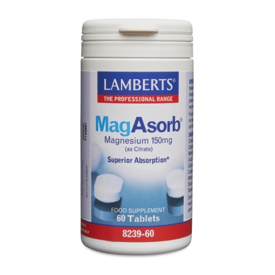 Lamberts MagAsorb 150mg 60 tabs